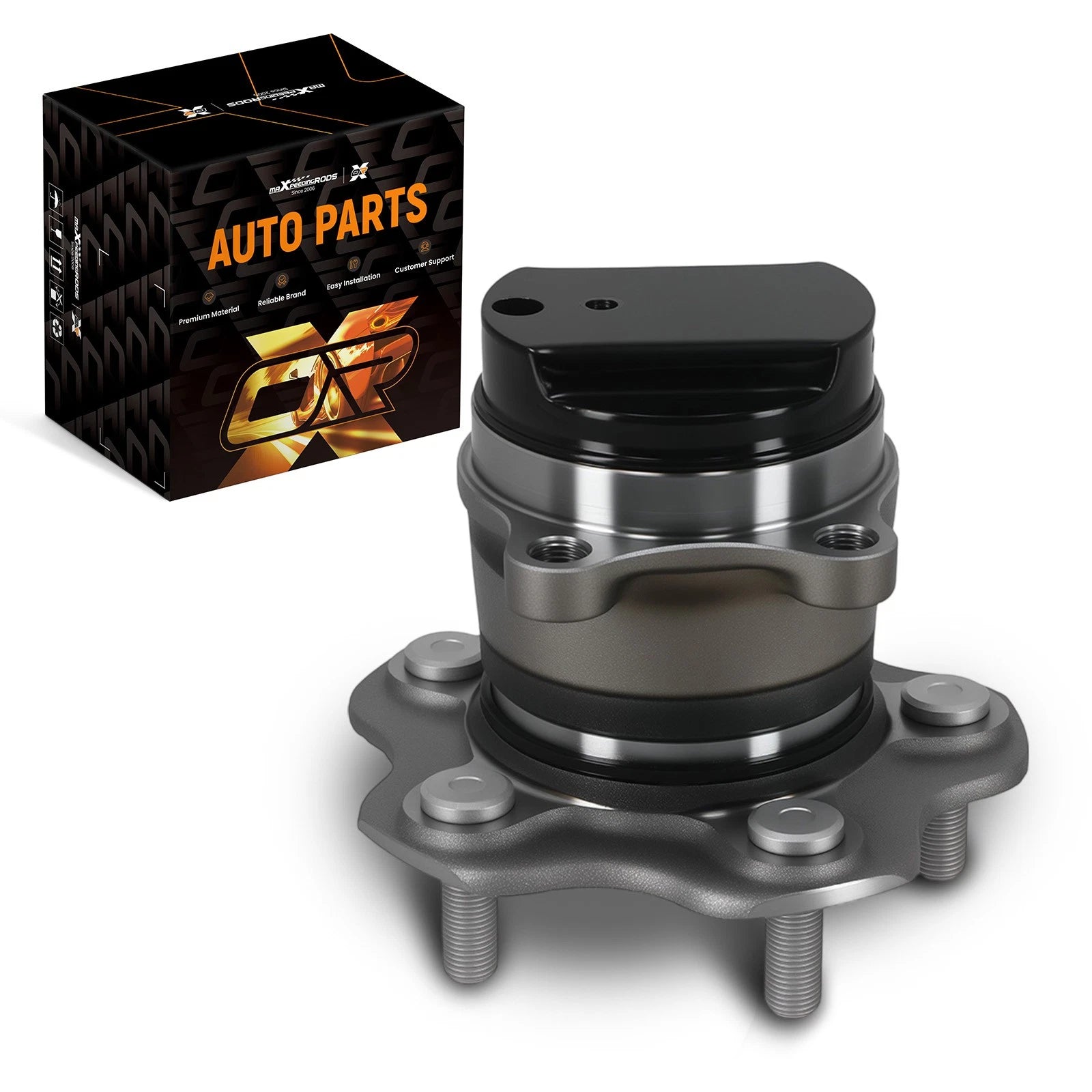 Rear Wheel Bearing Hub for Nissan Rogue (2014–2019) 512534 BHA51820 4 Bolt