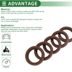 Set of 5 Oil Seals FKM Rubber 35x47x8mm for Automotive Applications