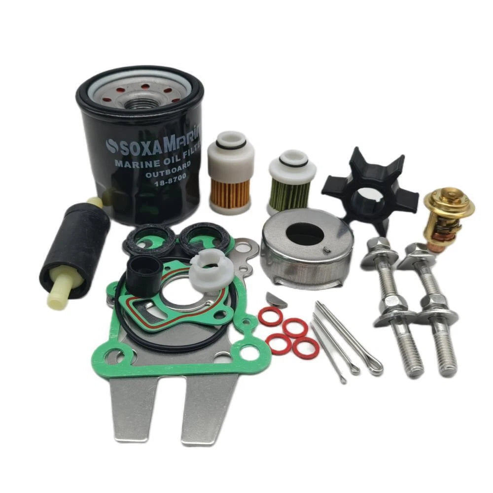 Yamaha Outboard Maintenance Service Kit for 50HP 60HP (63D-W0078-01 66M-12411-01)