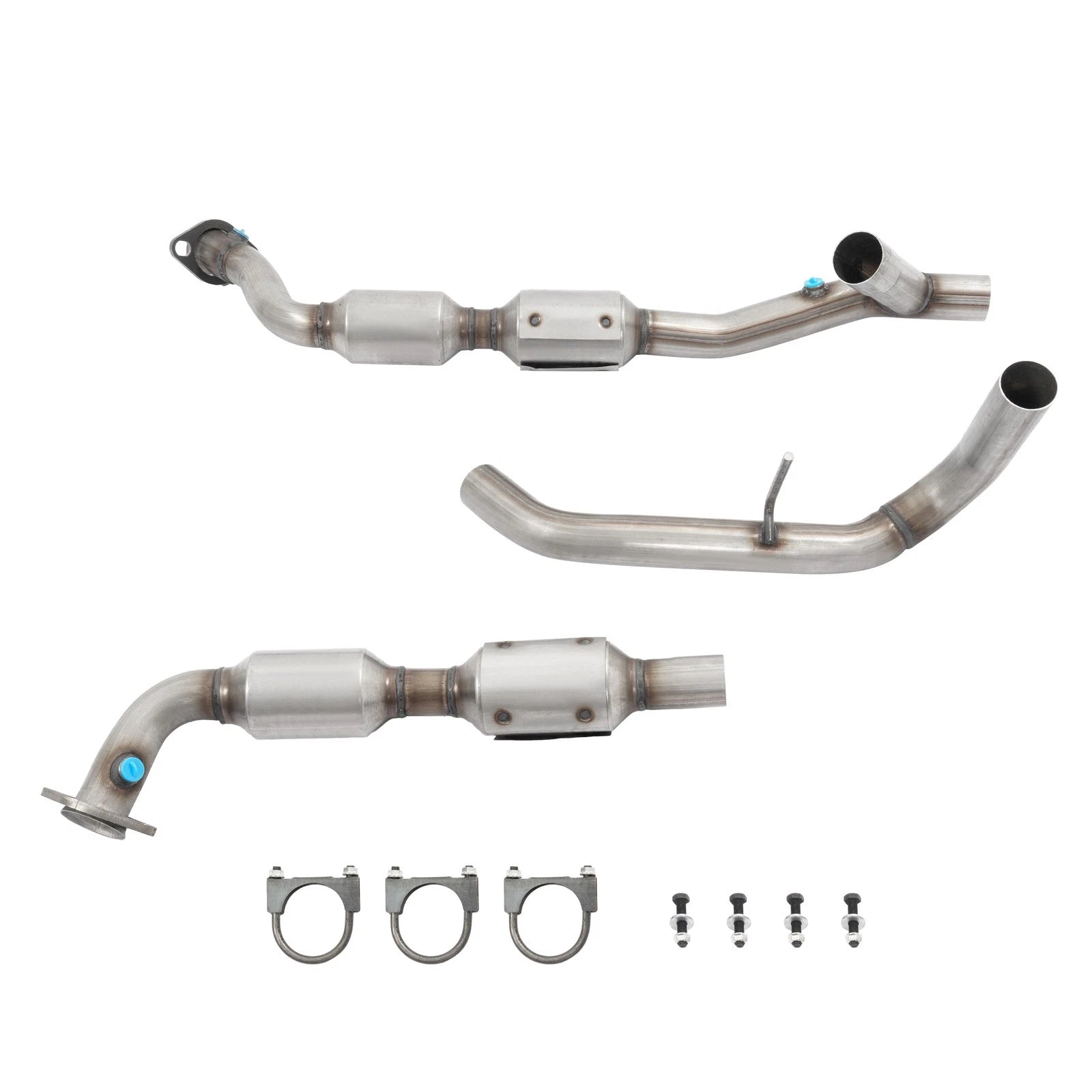 Set of 2 Catalytic Converters for Ford F-150/F-250 5.4L V8 4WD (1998–2003)