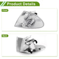 Left Corner Signal Light Cover for BMW 3 Series Clear