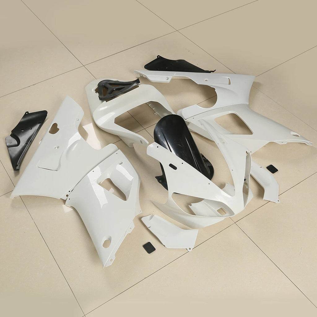 Unpainted Injection Fairing Bodywork Windscreen for Yamaha YZF R1 (2000–2001)