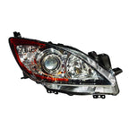Replacement Passenger Side Halogen Head Light Lens/Housing-See Compatible Chart