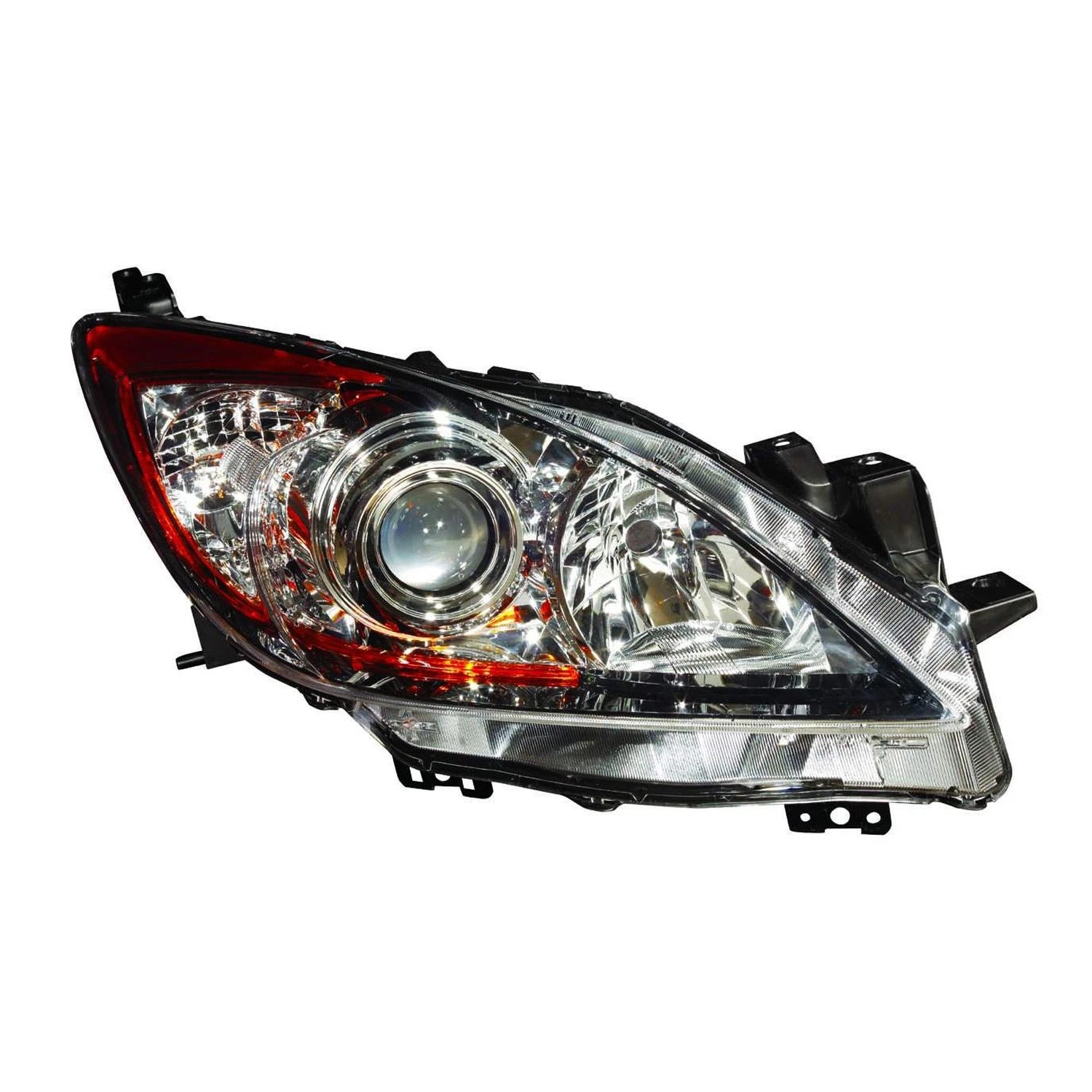 Replacement Passenger Side Halogen Head Light Lens/Housing-See Compatible Chart