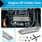 Engine Oil Cooler Core for Toyota Hilux Landcruiser 4Runner (2.4, 2.8, 3.0)