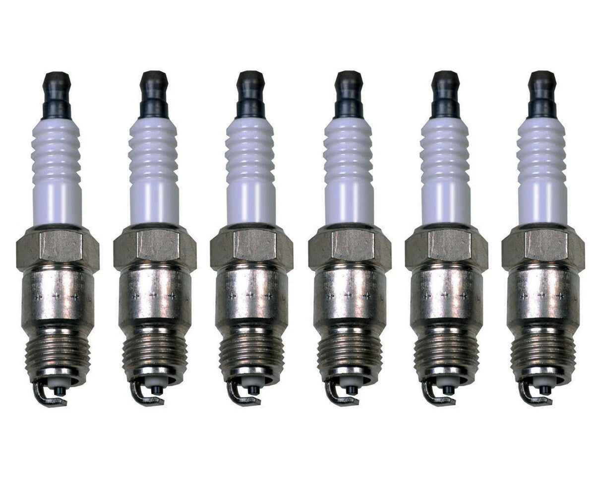 Set of 6 U-Groove Spark Plugs for 4.1L 3.7L L6 (Denso)