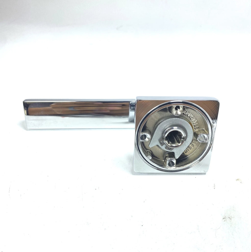 Chrome Door Lever Handle for Turning Style Designs R1530 (RHD)