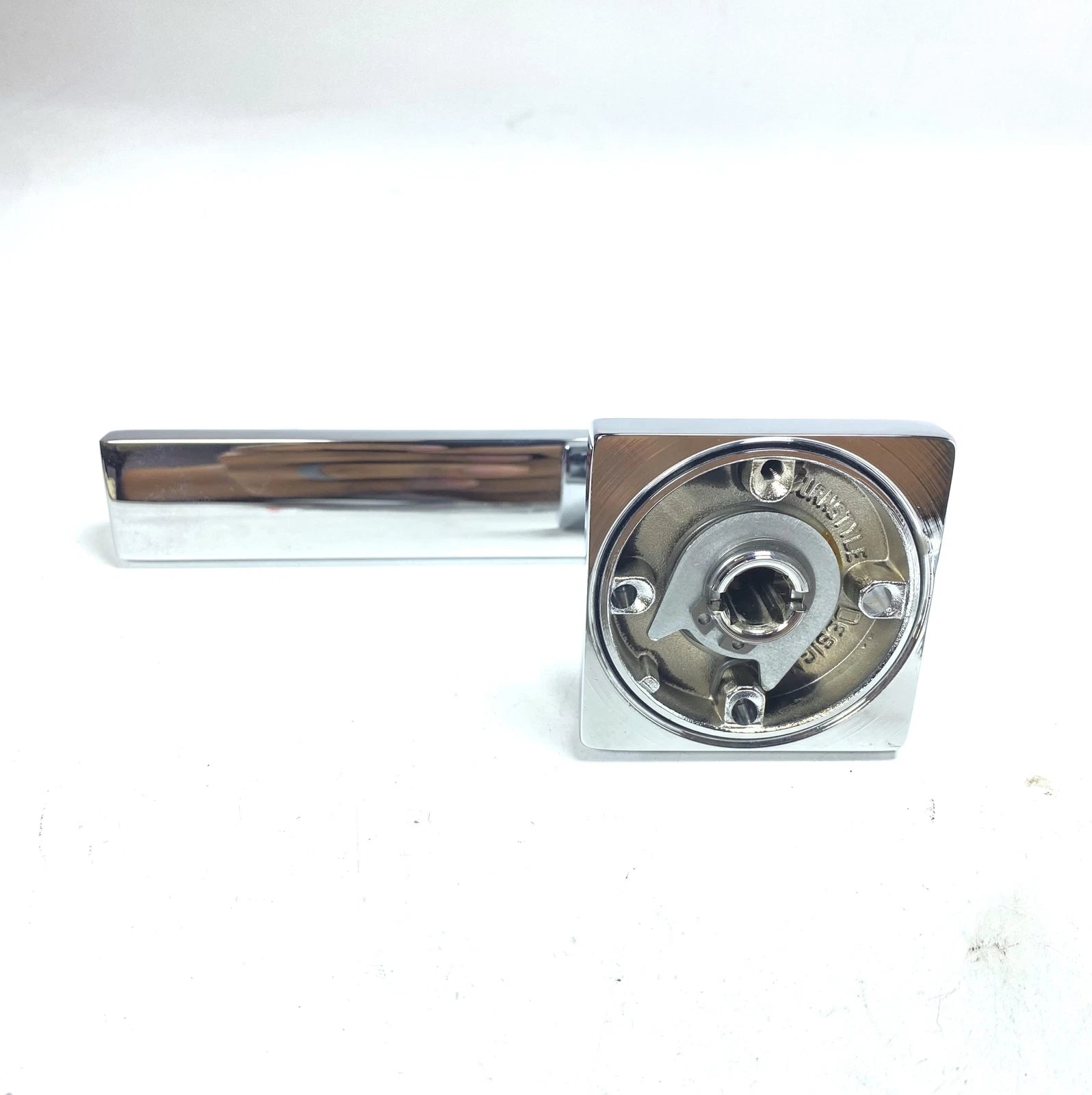 Chrome Door Lever Handle for Turning Style Designs R1530 (RHD)