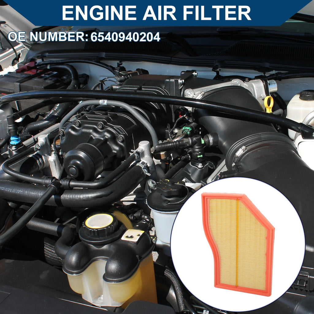 Engine Air Filter No. 6540940204 for Mercedes-Benz GLB247 GLB200d (2019)