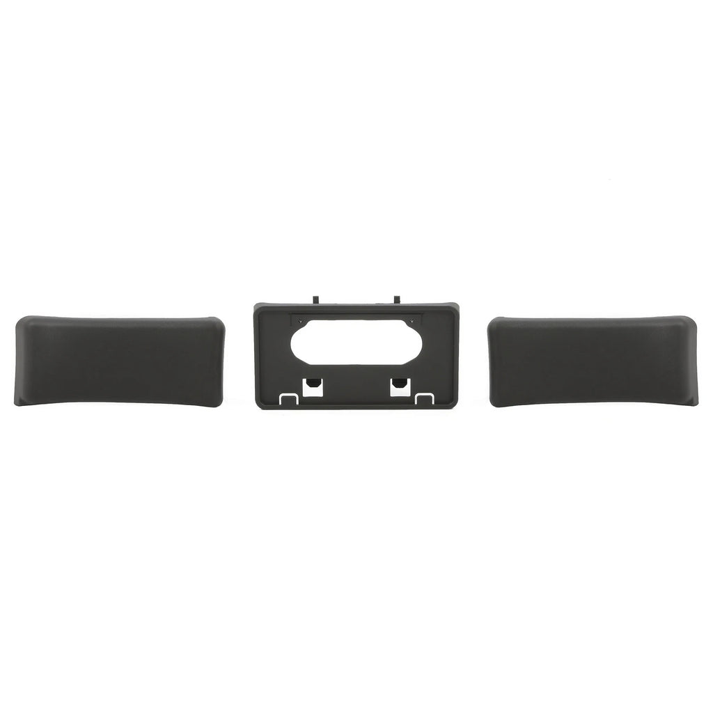 Front Bumper License Plate Bracket & Guards for Ford F150 (2009–2014)