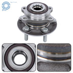 Set of 4 Wheel Bearing Hubs for Ford Fusion Lincoln MKZ (2013–2016)