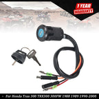 Ignition Key Switch for Honda Trax 300 TRX300 (1988–2000)