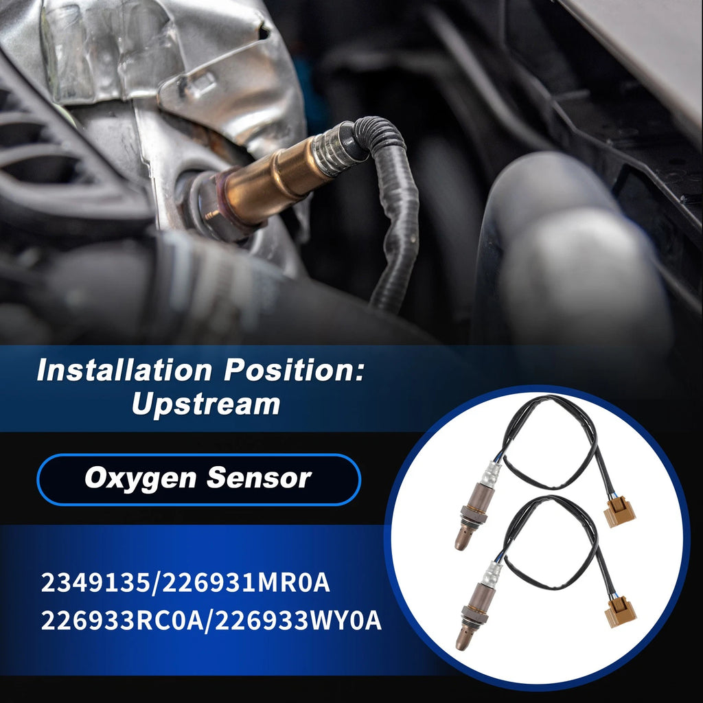 2X Upstream Oxygen Sensor for Nissan Quest V6-3.5 (2012–2014) 2349135