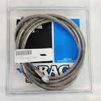 Drag Specialties 78in Clear Coat Stainless Steel Brake Line DS098878 for Universal