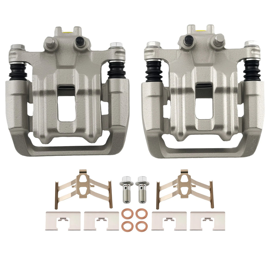 Rear Disc Brake Calipers w/Bracket for Acura RDX (2013–2018) Honda Crosstour (2012–2015)