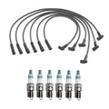 Denso Wire Set & 6 Iridium Power Spark Plugs for Chevy Pontiac 3.8L (1995–2005)