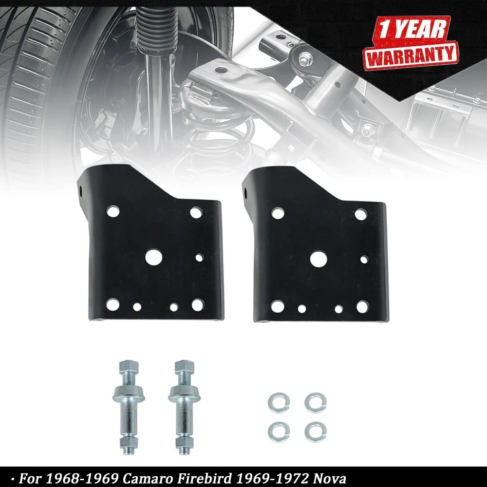 Multi Leaf Spring Shock Plate Kit for Camaro Firebird (1968–1969)