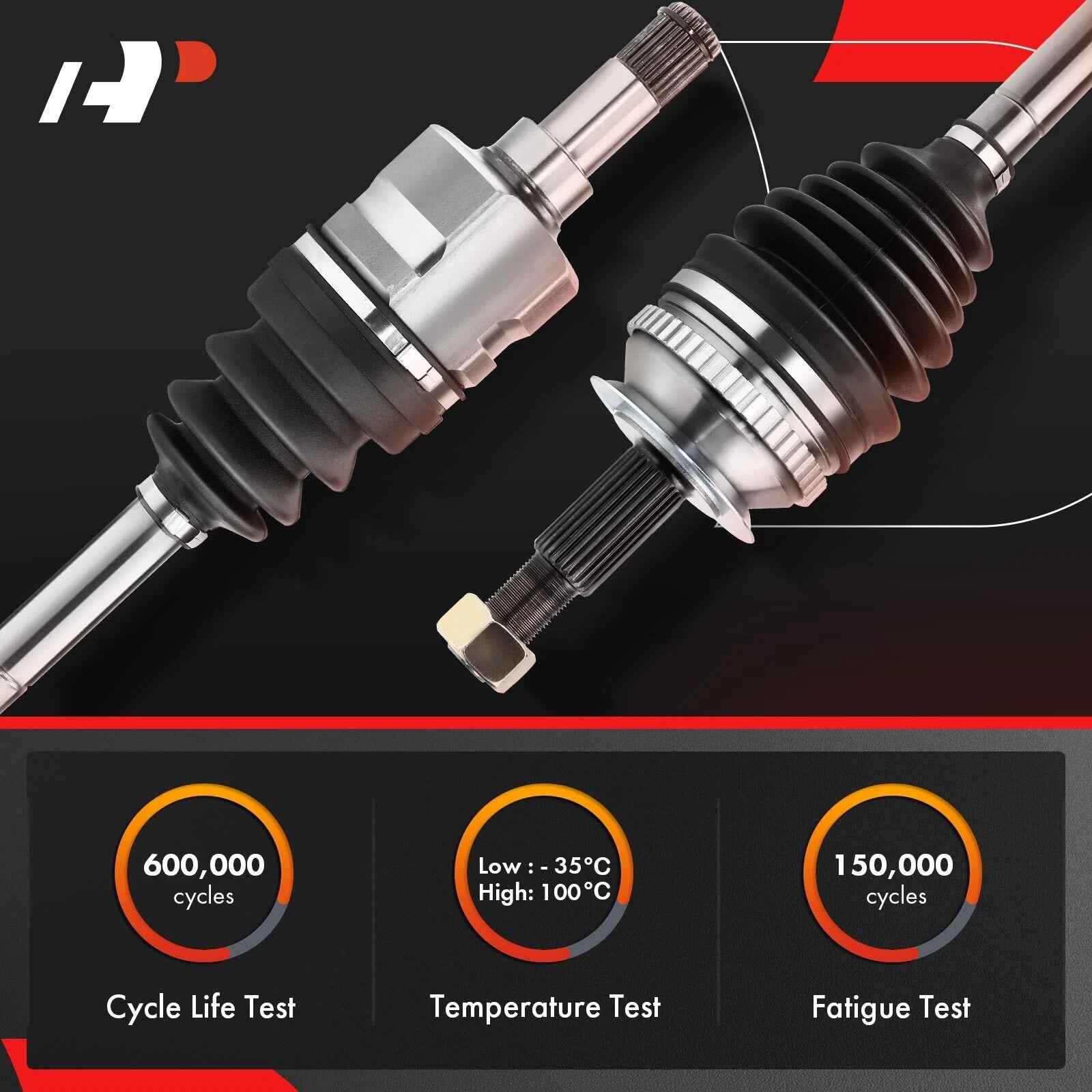 Front Left CV Axle Assembly for Kia Amanti (2007-2009)