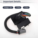 4 Pins 7 Pins Trailer Wiring Connector Cord for Ford F-250 Super Duty (1999–2001)