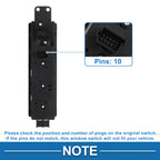 Power Window Switch for Mercedes-Benz Vito W639 (2003–2013) No.A6395451313