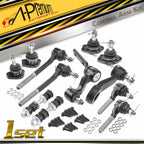 Set of 12 Idler, Pitman Arm, Ball Joint, Sway Bar Link, Tie Rod for Chevy GMC
