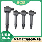 Set of 4 Ignition Coils for Toyota Tacoma (1999–2004) UF323 9091902237