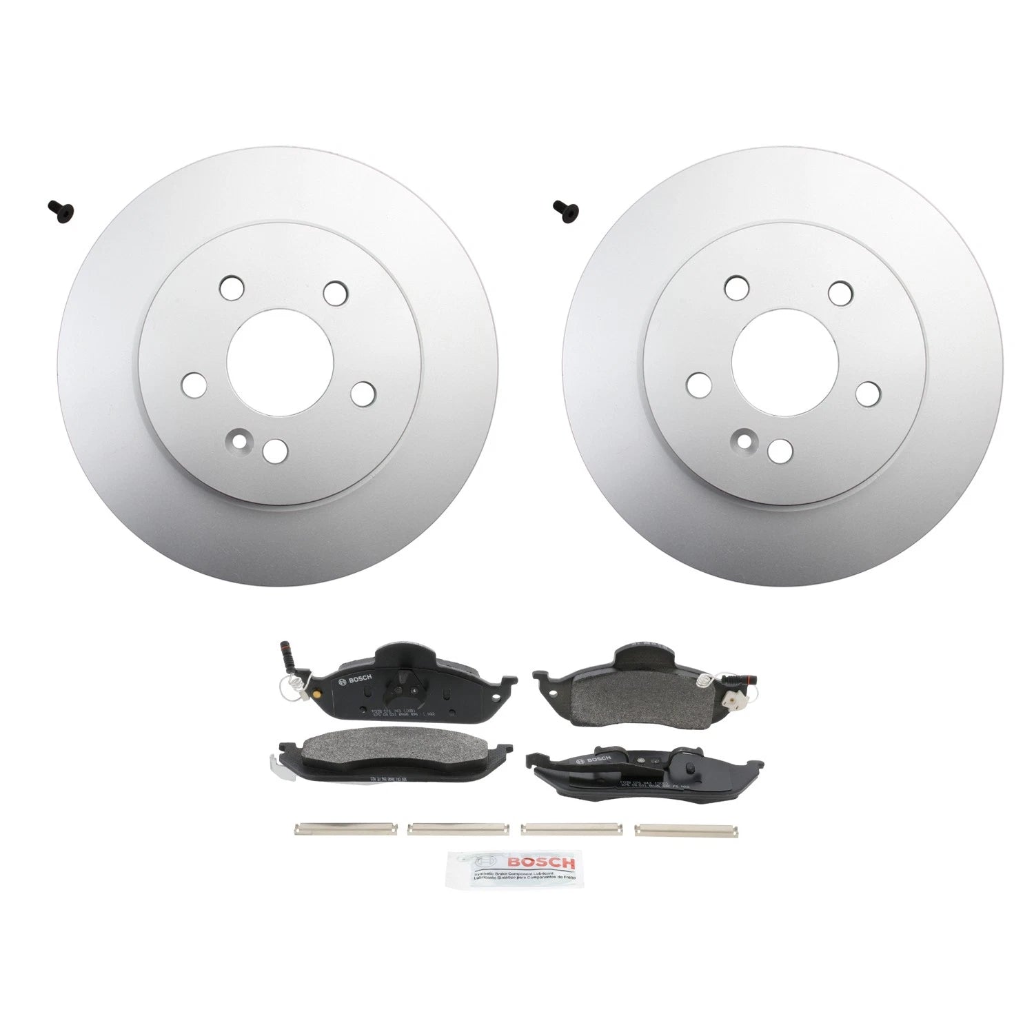 Set of 2 Front Rotors & Brake Pads Kit for Mercedes ML320 (1998–2005)