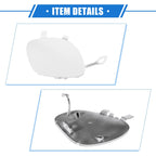 Tow Hook Eye Hole Cap for Mercedes-Benz E400 (2017–2018) White