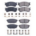 PowerStop Z17 Low-Dust Ceramic Disc Brake Pads Kit for Mazda Protege