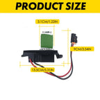 Blower Motor Resistor for Chevy Silverado GMC Sierra 1500 2500 3500 (2003–2006)