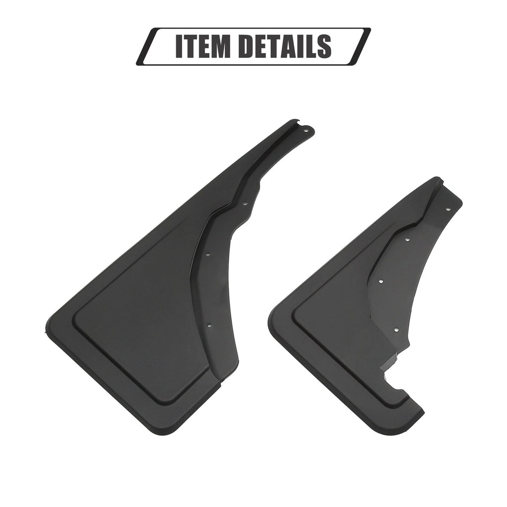 Set of 2 Mud Flaps Splash Guards for Ford Bronco Sport (2021–2023)