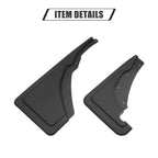Set of 2 Mud Flaps Splash Guards for Ford Bronco Sport (2021–2023)