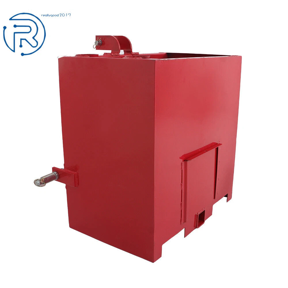 2" Quick Tach Ballast Box for Category 1 Tractor Loader 