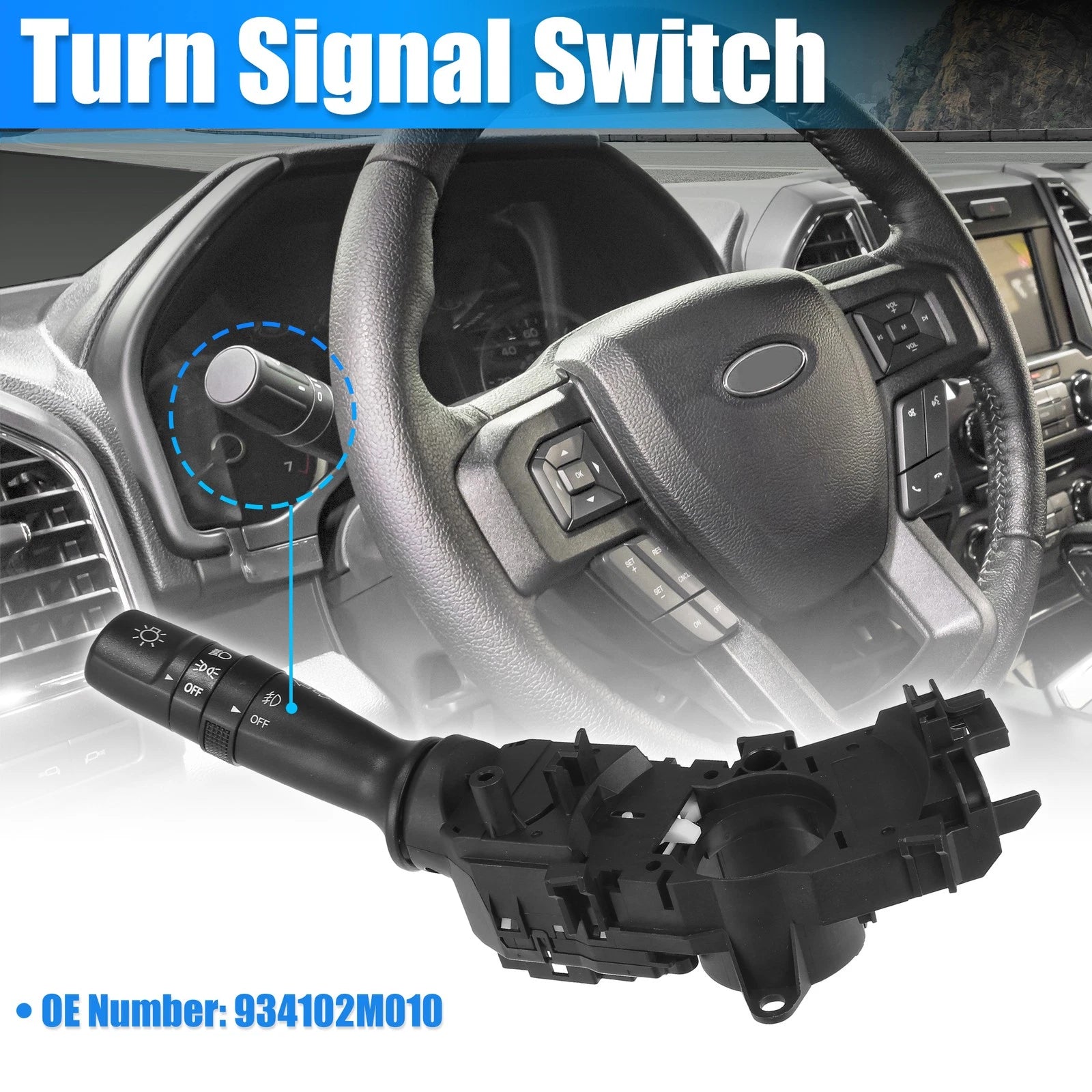 Multifunction Turn Signal Wiper Switch for Hyundai Coupe Tucson (2001–2010)