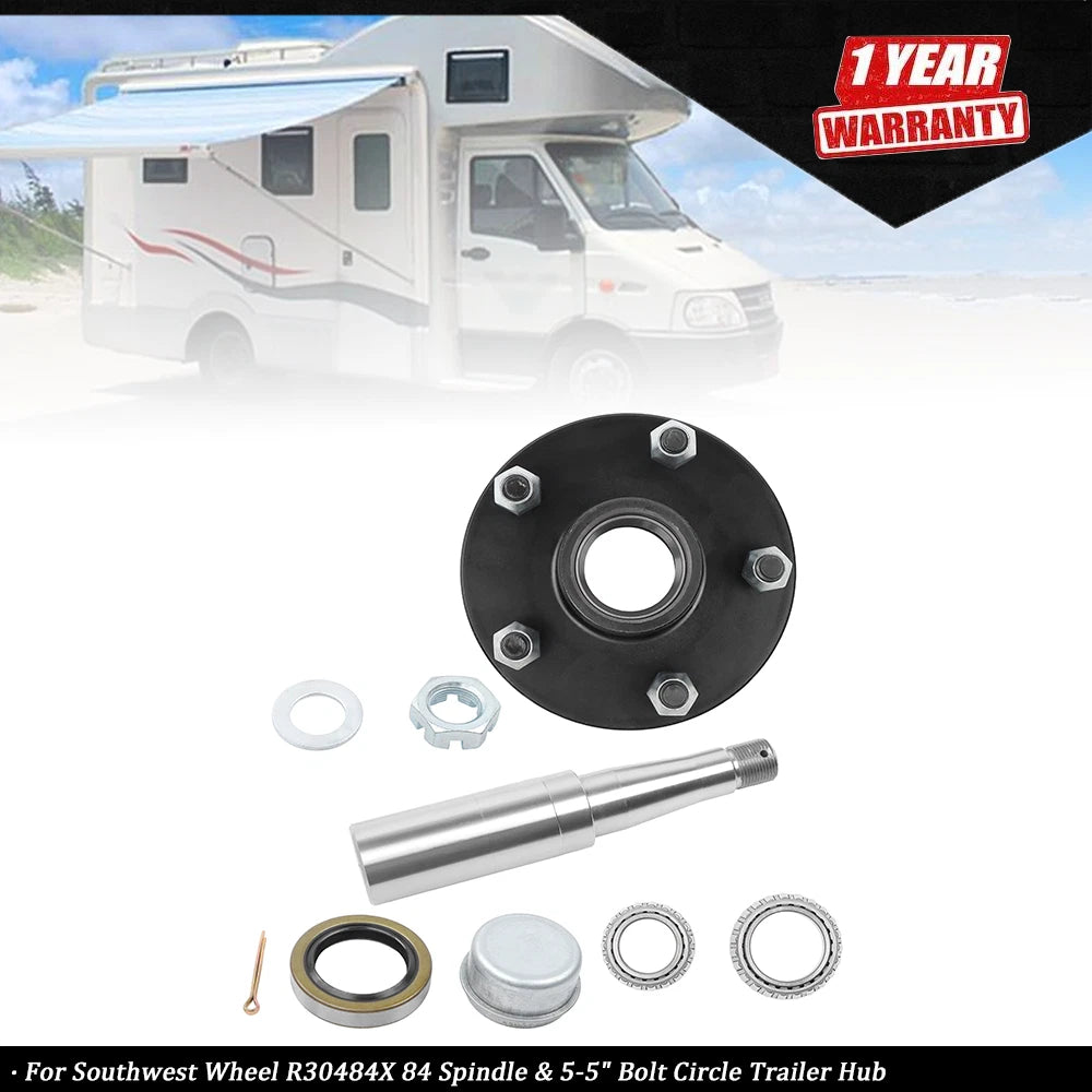 5-Lug Hub Kit for 8.75" Spindle (Set of 7)