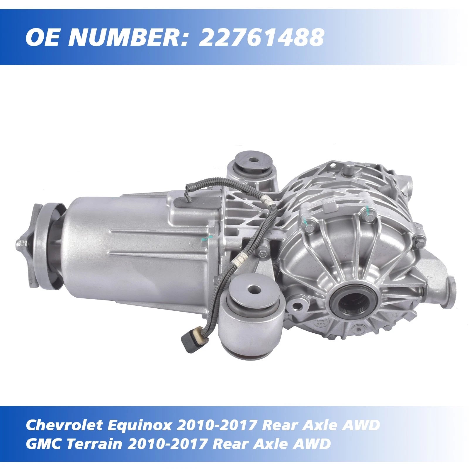 Rear Axle Differential Carrier Assembly for Chevrolet Equinox GMC Terrain (2010–2023)