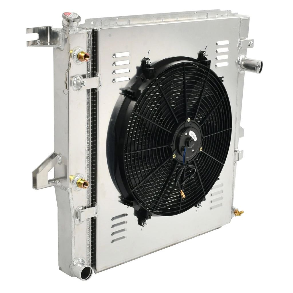 3 Row Radiator with Shroud Fan for Ford Ranger Explorer Mazda B4000 (1998–2011)
