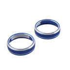 Blue AC Air Switch Ring Cover Trim for Lexus NX250 350h 450h (2022-2024)
