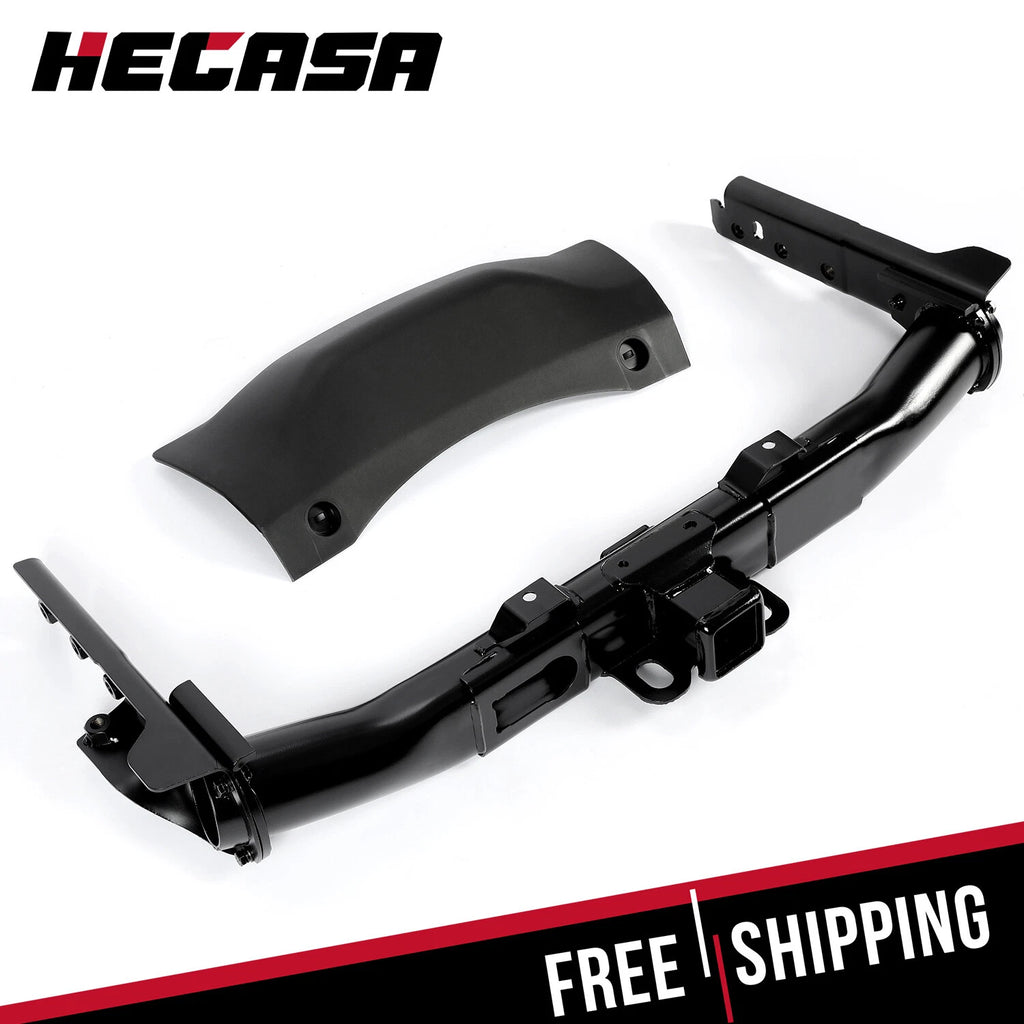 2'' Receiver Trailer Tow Hidden Hitch with Cover Bezel for Dodge Durango (2014–2019)