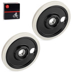 2pcs Plain Wheel Assembly 1590457 for Polaris Rush 600 800 850 RMK 600 (2012–2022)