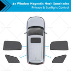 Set of 2 Magnetic Mesh Sunshades for Kia Sportage (2021–2024)