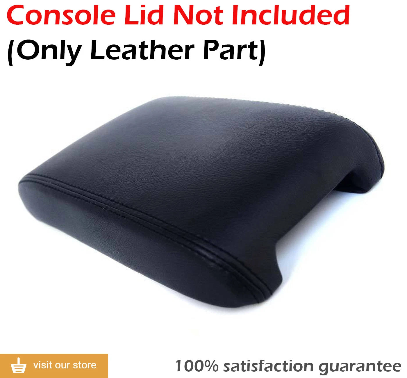 Leather Synthetic Center Console Armrest Cover for Lincoln MKZ (2006–2009)