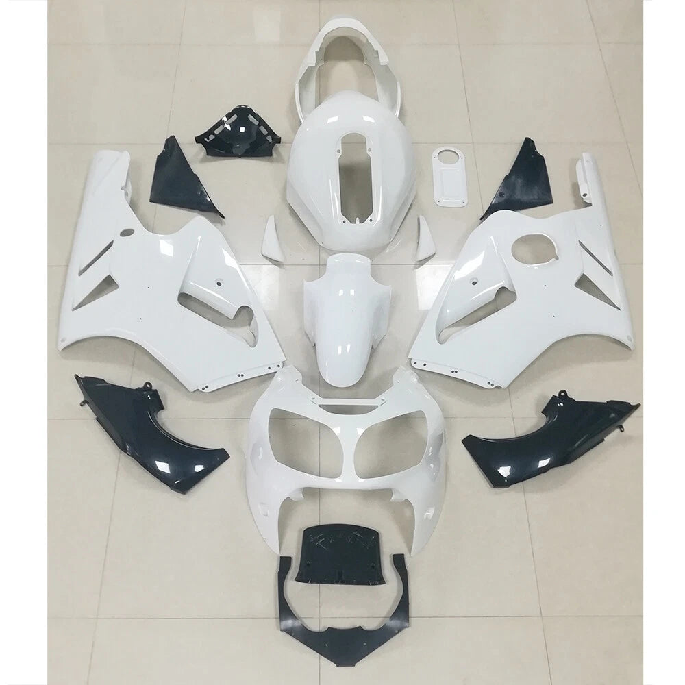 Fairing Kit for Kawasaki Ninja ZX12R (2000–2001) + Bolts, Unpainted