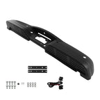 Black Rear Bumper for Ford F-250/F-350 Super Duty (1999–2007) Steel