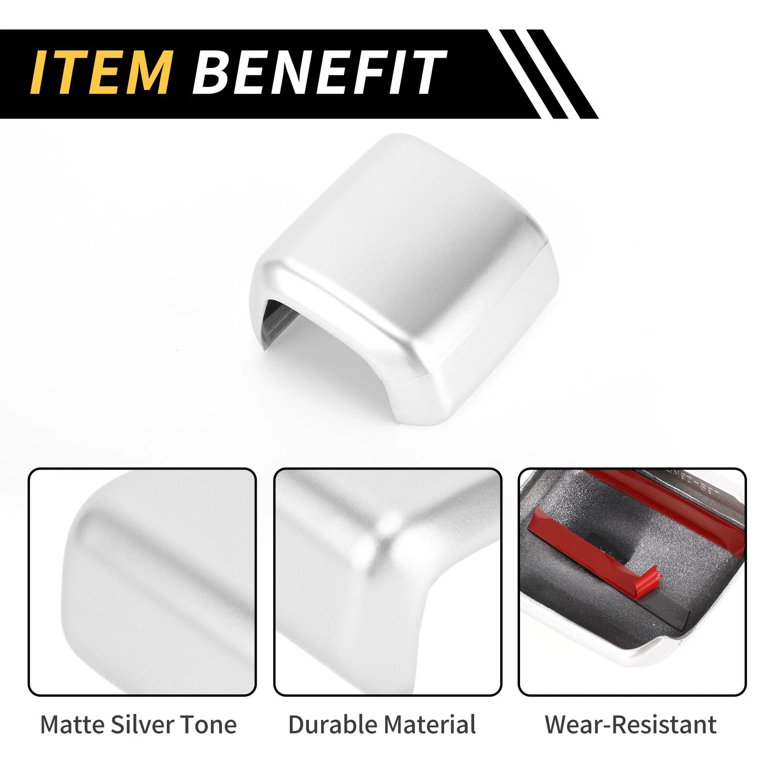 Gear Shift Knob Head Cover Trim for Toyota Tundra (2022–2024)