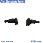 Set of 2 Windshield Washer Fluid Spray Jet Nozzles for Ford F150 E-150 E-250