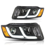 LED DRL Bar Projector Headlights for Jeep Grand Cherokee (2014–2016)
