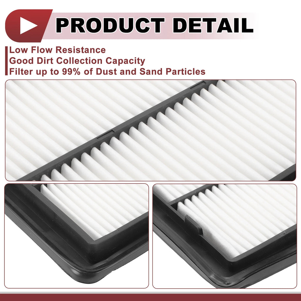 Car Engine Air Filter No. 165464BC1A for Nissan Rogue 2014–2020