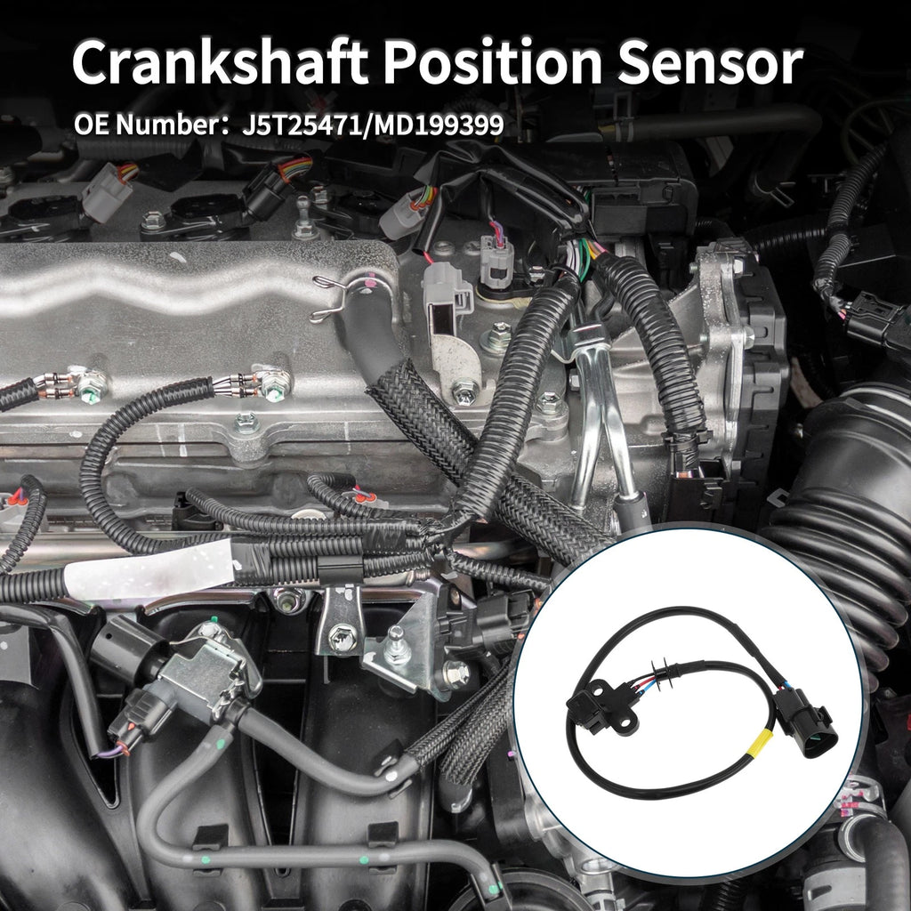 Crankshaft Position Sensor for Mitsubishi Mirage 1.5 (1995–1996) No.J5T25471