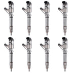 Set of 8 Fuel Injectors for Chevy GMC 6.6L V8 Duramax (2004–2005)